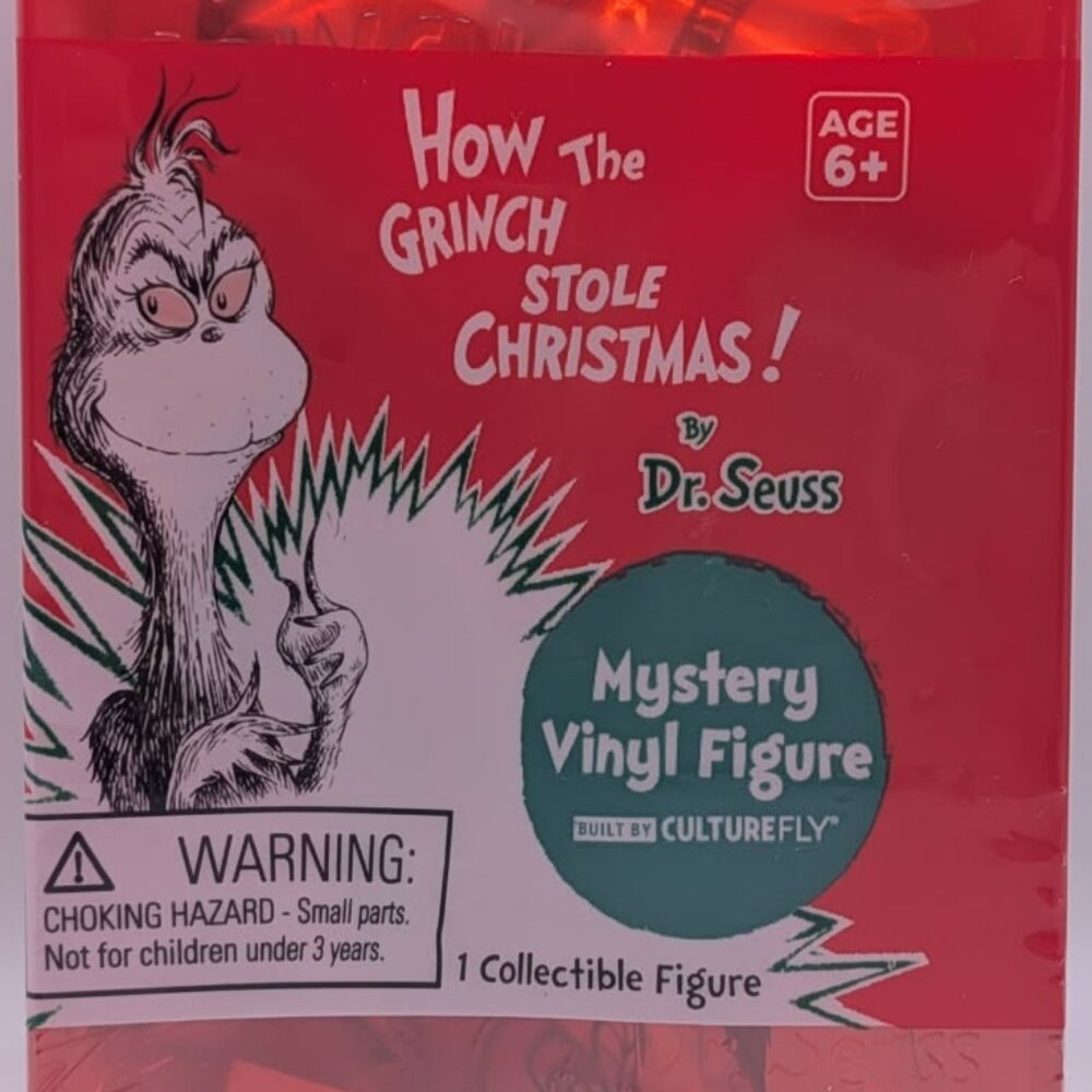 Dr. Seuss Mystery Vinyl Figure - Vibrant Orange